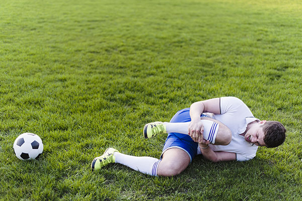 Lesões musculares no futebol do fim de semana